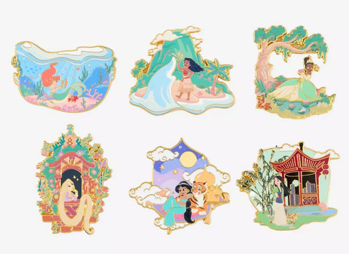 Disney princess scenes - scenes, blind