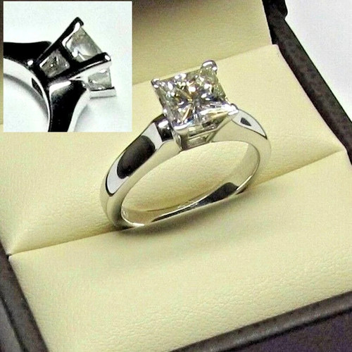 00ct princess cut - 2.00ct, natural