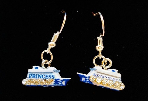Princess cruise line earrings - princess,
