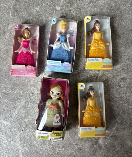 Disney princess 3in figure - 3in, lot
