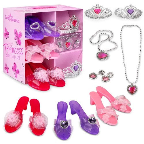 Princess dress set shoes - princess, up