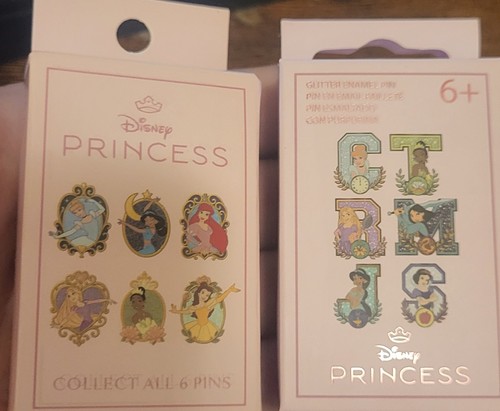 Princess pins mystery box - princess,