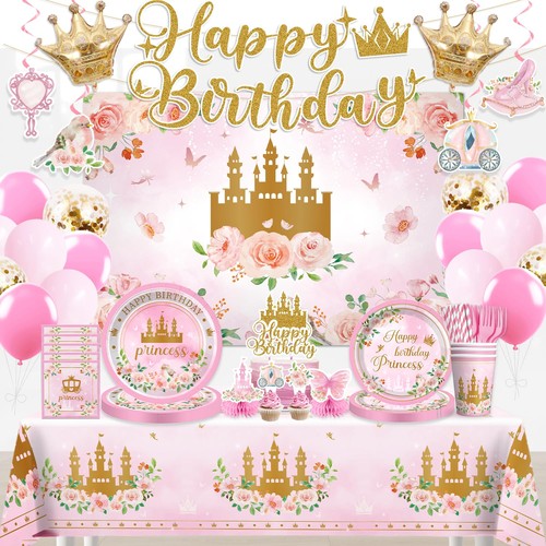 221pcs princess birthday party - princess,