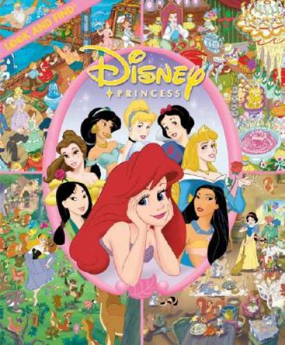 Disney princess look and find - look,